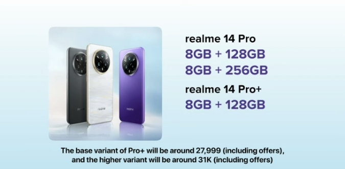 Realmi 14 Pro 5G Smartphone: